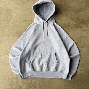 90s blank grey hoodie